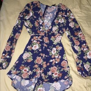 Women’s floral romper